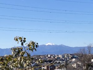 K邸からの富士山